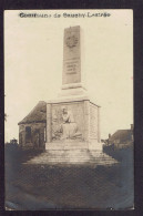 CPA 62 - CARTE PHOTO - SAUCHY LESTREE - MONUMENT AUX MORTS - Andere & Zonder Classificatie