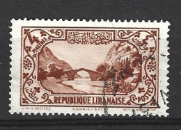 GRAND LIBAN. N°139 De 1930 Oblitéré. Pont. - Used Stamps