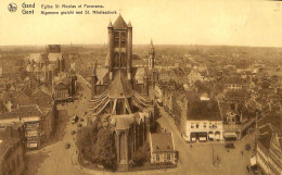 Belgique - Flandre Orientale - Gent - Gand -  Eglise St. Nicolas Et Panorama - Gent