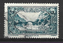 GRAND LIBAN. N°170 De 1940 Oblitéré. Pont. - Used Stamps