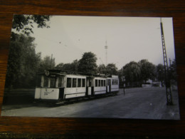 Photographie - Strasbourg (67) -Tramway - Remorque N° 24 - Ligne 8 - 1950 - SUP (HY 39) - Strasbourg