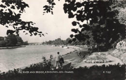 Delcampe - [-10%] ROYAUME UNI  - Londres  - The River And Bridge - Kingston On Thames - Rivière - Pont -  Carte Postale - London Suburbs