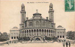 FRANCE - Paris - Vue Sur Le Palais Du Trocadéro - Vue Générale - Animé - Carte Postale Ancienne - Other Monuments