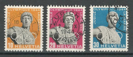 SBK 259-61x, Mi 428-30y O - Used Stamps