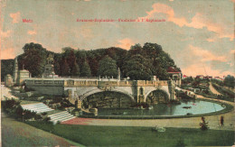 FRANCE - Metz - Fontaine à L'esplanade - Colorisé - Carte Postale Ancienne - Metz