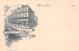 MARSEILLE (Bouches-du-Rhône) - Hôtel De La Poste - Lithographie Bellavoine - Précurseur 190? - Unclassified