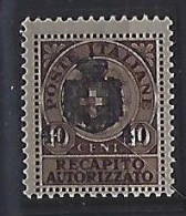 Italy 1945 Gebuhrenmarken (**) MNH  Mi. 4 - Steuermarken