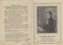 Santino Ven.francesco Maria Castelli - Andachtsbilder