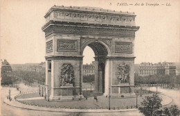 FRANCE - Paris - Arc De Triomphe - L L - Vue Générale - Animé - Carte Postale Ancienne - Triumphbogen