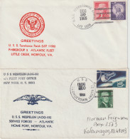 16051  GREATING - BIENVENUE - WELCOME - NORFOLK  - 5 Enveloppes - Naval Post