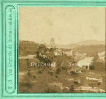 Suisse * Berne, Côté De L’Ouest - Photo Stéréoscopique Vers 1860 - Stereoscopio