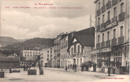 FR66 Port Vendres - Labouche 523 - Les Quais - Hôtel Et Grand Café Du Commerce - Tonneaux De Vin Pinard Animée - Belle - Port Vendres