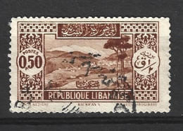 GRAND LIBAN. N°131 De 1930 Oblitéré. Bikfaya. - Usati