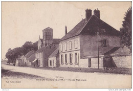 CPA 77 - MAISON-ROUGE - Route Nationale - Autres & Non Classés