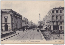 CPA  49 - SAUMUR - La Place Billangé - Saumur