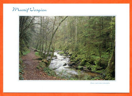 88 Vosges Massif Vosgien Le Long De La Riviere Paysage Foret Vue Carte Vierge TBE - Autres & Non Classés