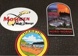 Hareid -Mosjøen-Nord Norge-Norvège-våpenskjold Luksus Klistremerkepapir-Ecusson Blason-Norway-Crest Coat Of -Autocollant - Aufkleber