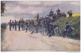 CPA MILITARIA- 1 GUERRE-14-18 - Chasseurs Cyclistes - War 1914-18