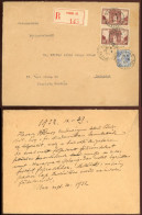 FRANCE 1932. Registered Cover To Budapest - Brieven En Documenten