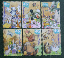 Wild Babies Birthday Party Comic 2001 (Mi 2090-2095 Yv 1987-1992) Used Gebruikt Oblitere Australia Australien Australie - Used Stamps