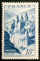 1948 FRANCE N 805 - CONQUES ( AVEYRON ) - Unused Stamps