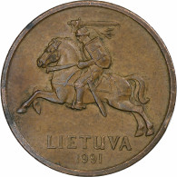 Lituanie, 50 Centu, 1991 - Lithuania