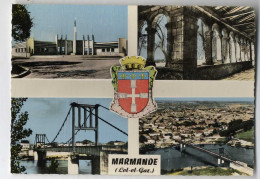 47  MARMANDE  MULTIVUES   -  CPM  1950 / 60 - Marmande