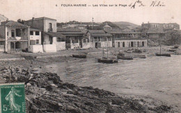 CPA - FOUKA-MARINE - Les Villas Sur La Plage - Edition Idéale PS - Autres & Non Classés