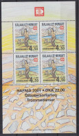 Grönland Block 19 Mit 358 Postfrisch 19.Briefmarkenausstellung, MNH #RA861 - Autres & Non Classés