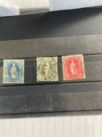 Switzerland, 61a/63a, O, Catalogue Value 80 Euro, Desired Revenue 15 - Used Stamps