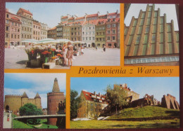 Warszawa / Warschau - Mehrbildkarte "Pozdrowienia Z Warszawy" - Pologne