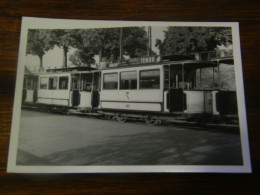 Photographie - Strasbourg (67) -Tramway - Remorque N° 105 - Pub. Ténor - 1950 - SUP (HY 50) - Strasbourg