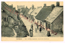 AULT - ONIVAL (80). Chaumiéres, Rue De La Corderie, Quartier Des Quatre-Rues. - Onival