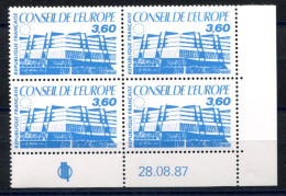 RC 27791 FRANCE N° 97 - 3,60f TIMBRE DE SERVICE UNESCO COIN DATÉ DU 28.8.87 NEUF ** TB - Dienstzegels