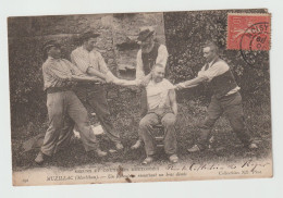 CPA - 56 - MUZILLAC (Morbihan) - Un Rebouteux Remettant Un Bras Démis Voy En 1906 - ND Photo N° 192 Série Moeurs Et Cous - Muzillac