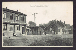 CPA 62 - VIOLAINES AUCHY - LA GARE - Autres & Non Classés