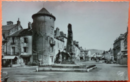 CARTE ESPALION - 12 - LE MONUMENT AUX MORTS PLACE SAINT GEORGES - 2 SCANS -17 - Espalion