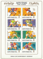 AITUTAKI Block 33,unused - 1982 – Espagne