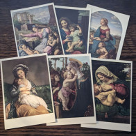 Lot De 6 Cartes Postales : Chefs D'oeuvre De La Peinture - Non Classés