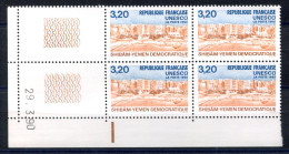 RC 27794 FRANCE N° 103 - TIMBRE DE SERVICE UNESCO COIN DATÉ DU 29.3.90 NEUF ** TB - Dienstzegels