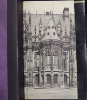 66 . CARTE PANORAMA  . ROUEN . PALAIS DE JUSTICE . TOURELLE . GRAND FORMAT . 28 X 15 - Rouen