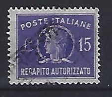 Italy 1947 Italia Turrita (o) Mi. 9 - Fiscali