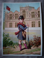 Chromos Image Exposition Universelle 1878 - Pavillon Et Tenue Traditionnelle - Angleterre - BEBE - Autres & Non Classés