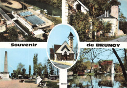 FRANCE - Souvenir De Brunoy - Essonne - Multi-vues - Animé - Carte Postale - Brunoy