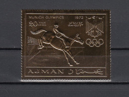 Olympia1972:  Ajman  Goldmarke ** - Zomer 1972: München