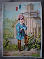 Chromos Image Exposition Universelle 1878 - Pavillon Et Tenue Traditionnelle -France  - BE - Sonstige & Ohne Zuordnung