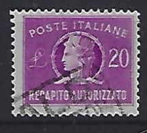 Italy 1947 Italia Turrita (o) Mi. 10 - Fiscales