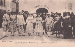 83 / CARNAVAL DE SAINT MAXIMIN 1911 / QUETEURS ET QUETEUSES - Saint-Maximin-la-Sainte-Baume