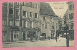 68 - MÜLHAUSEN - MUHOUSE - Place De La Réunion - Pharmacie RISLER - Librairie BISEY - Apotheke - Buchhandlung - Mulhouse