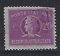 Italy 1955 Italia Turrita (o) Mi. 11 - Fiscaux